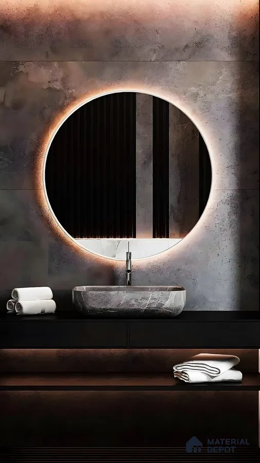 Luxury Bathroom Design With Marble Sink | Material Depot