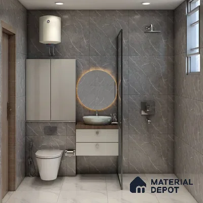 Grey Marble Bath Oasis