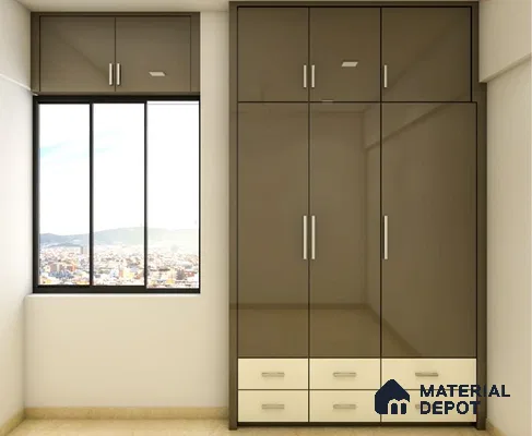 Compact Full-Height Wardrobe - Max Storage.