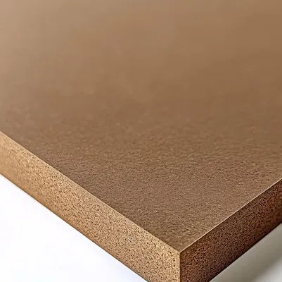 Closeup mockup image of MDF