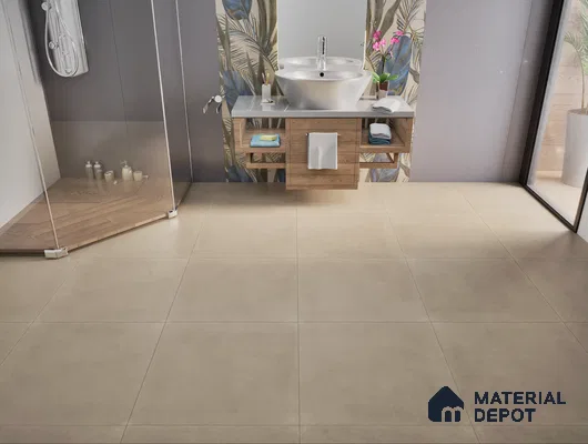 TL 00867 Oficina Bronzo 2 ft x 2 ft Matte Finish Tile - 9 mm | Suitable for Living Room, Bedroom, Bathroom