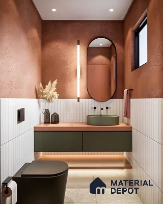 Minimalist Design Meets Functional Beauty in a Bathroom Space | Material Depot