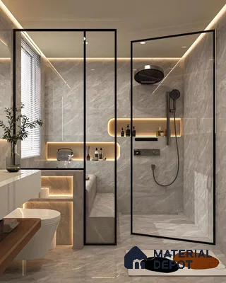 Minimalist Sanctuary: A Modern Bathroom Retreat | Material Depot