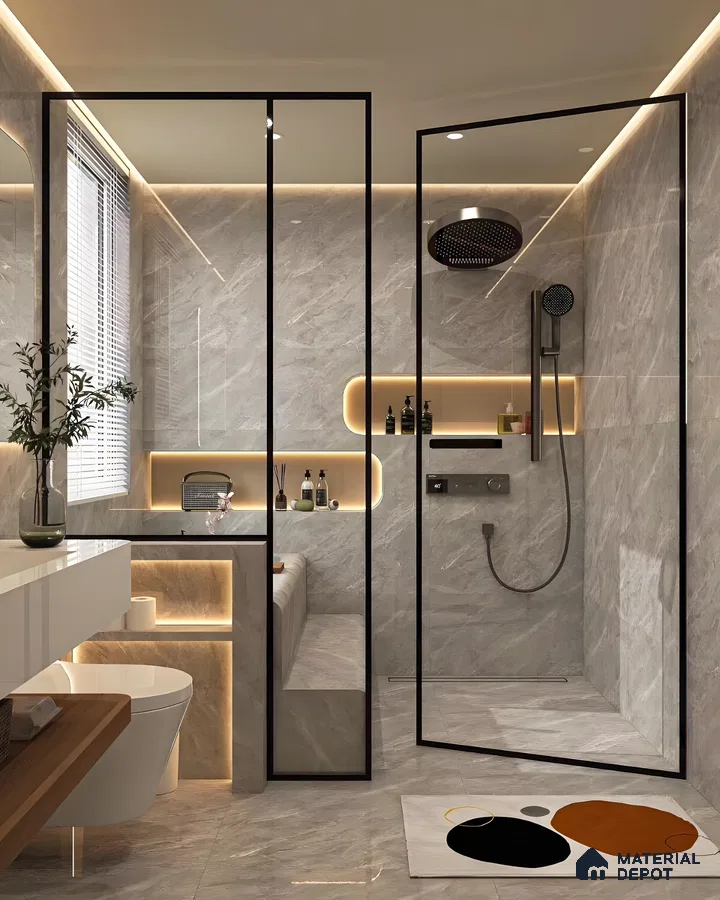 Minimalist Sanctuary: A Modern Bathroom Retreat | Material Depot