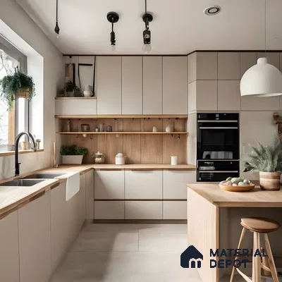 Minimalist Scandinavian-Inspired Kitchen Design | Material Depot