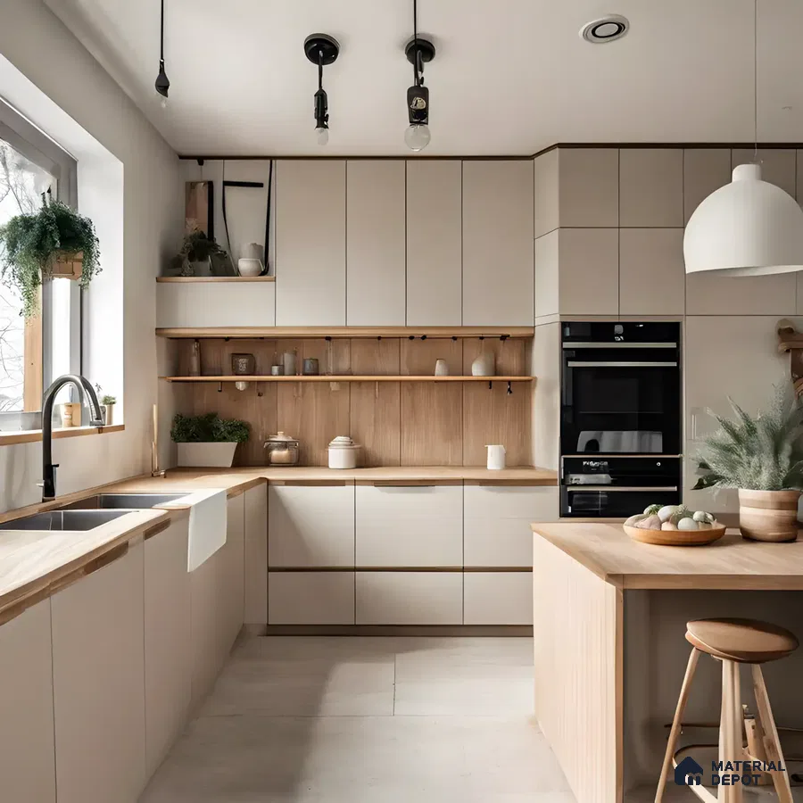 Minimalist Scandinavian-Inspired Kitchen Design | Material Depot