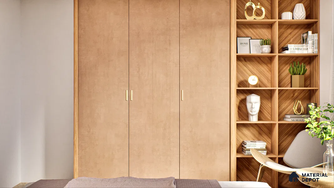 Stone Look LM 01322 8 ft x 4 ft Texture Finish Decorative Laminate - 1 mm | Suitable for TV Unit, Wardrobe, Kitchen Cabinets