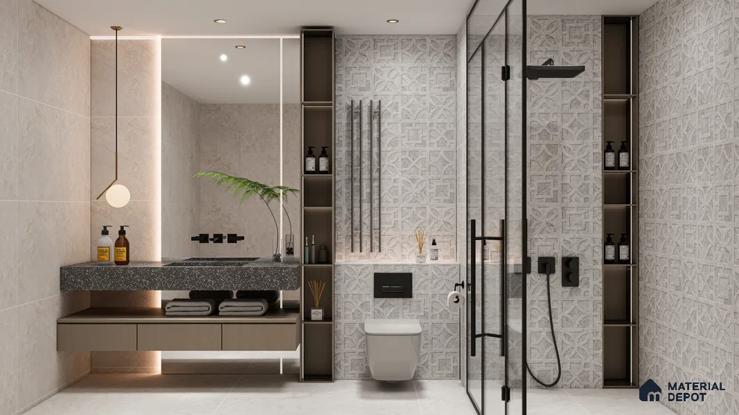 TL 00790 Orra Bianco Spenza 1200x600 mm Punch Matte Finish Vitrified Wall & Floor Tile - 9 mm