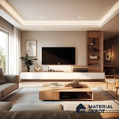 Modern TV Unit Design : A Study In Contemporary Interior Design | Material Depot