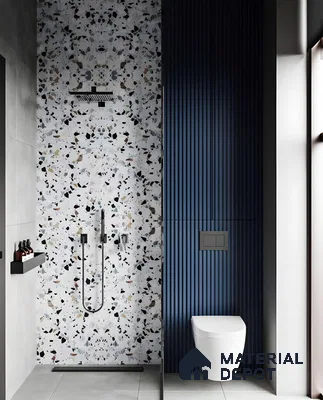 Modern Elegance: Sleek and Spacious Bathroom | Material Depot