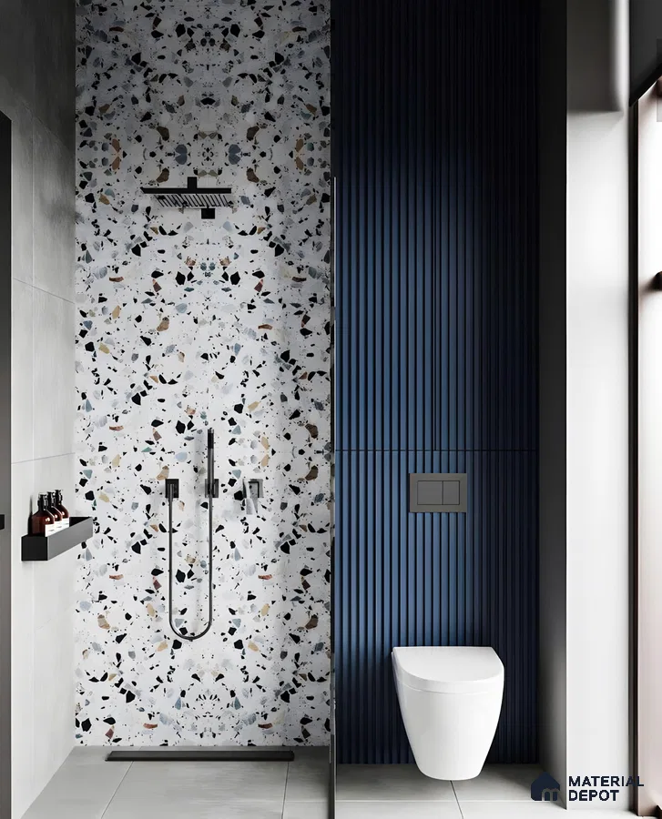 Modern Elegance: Sleek and Spacious Bathroom | Material Depot