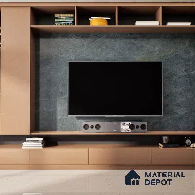 Patterned Look LM 01304 8 ft x 4 ft Texture Finish Decorative Laminate - 1 mm | Suitable for Bedroom, TV Unit, Wardrobe