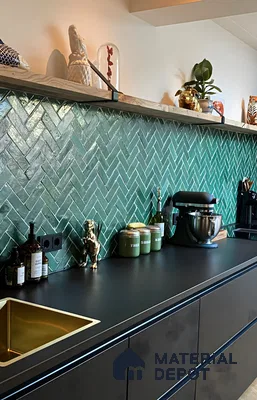 Elegance Symmetry: A Modern Bathroom's Grace | Material Depot
