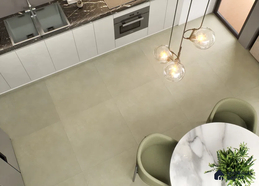 Belina Quartz QR 00007 B Calacatta Noir Viola Series 10.75 ft x 2.71 ft Quartz - 20 mm | 7 Years Warranty | Suitable for Kitchen, Restaurant, Counter Tops, Dining, Reception, office