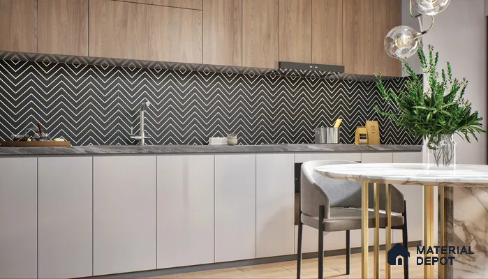 Moroccan Floor & Wall Tile TL 08313 Apollo 1 ft x 1 ft Matte Finish Vitrified Tile - 9 mm | Suitable for Living Room, Bedroom & Bathroom | Please Expect a Slight Variation of Pattern