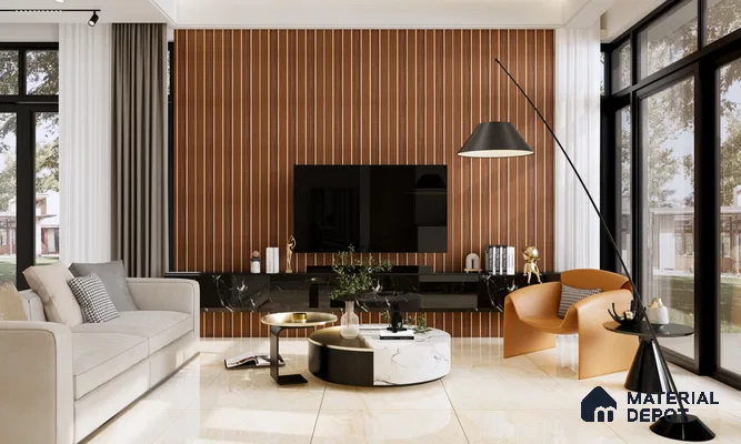 Ferrero 1B 0718 Negro Marquina 8 ft x 4 ft Marble Series High Gloss Finish Acrylic Laminate - 1.5 mm (LM 01110) | Matching Edgeband Code - 718 |  Suitable for TV Unit, Wardrobe, Kitchen Cabinets