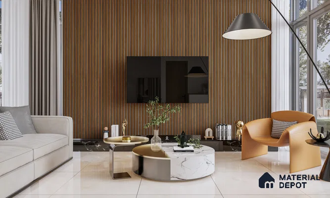 Ferrero 1B 0718 Negro Marquina 8 ft x 4 ft Marble Series High Gloss Finish Acrylic Laminate - 1.5 mm (LM 01110) | Matching Edgeband Code - 718 |  Suitable for TV Unit, Wardrobe, Kitchen Cabinets