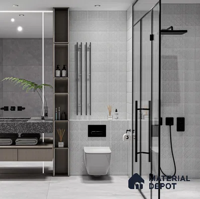 Stone Look  Tile TL 09600 B 4 ft x 2 ft Matte Finish Vitrified Tile - 9 mm