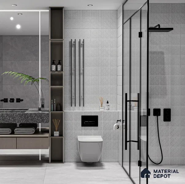Stone Look  Tile TL 09600 B 4 ft x 2 ft Matte Finish Vitrified Tile - 9 mm