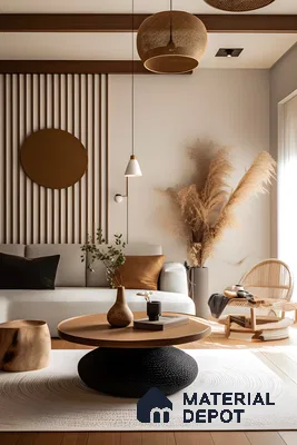 Modern Serenity: A Study In Earth Tones And Textures | Material Depot
