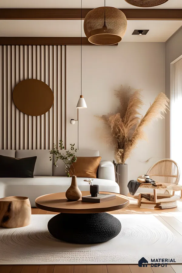 Modern Serenity: A Study In Earth Tones And Textures | Material Depot
