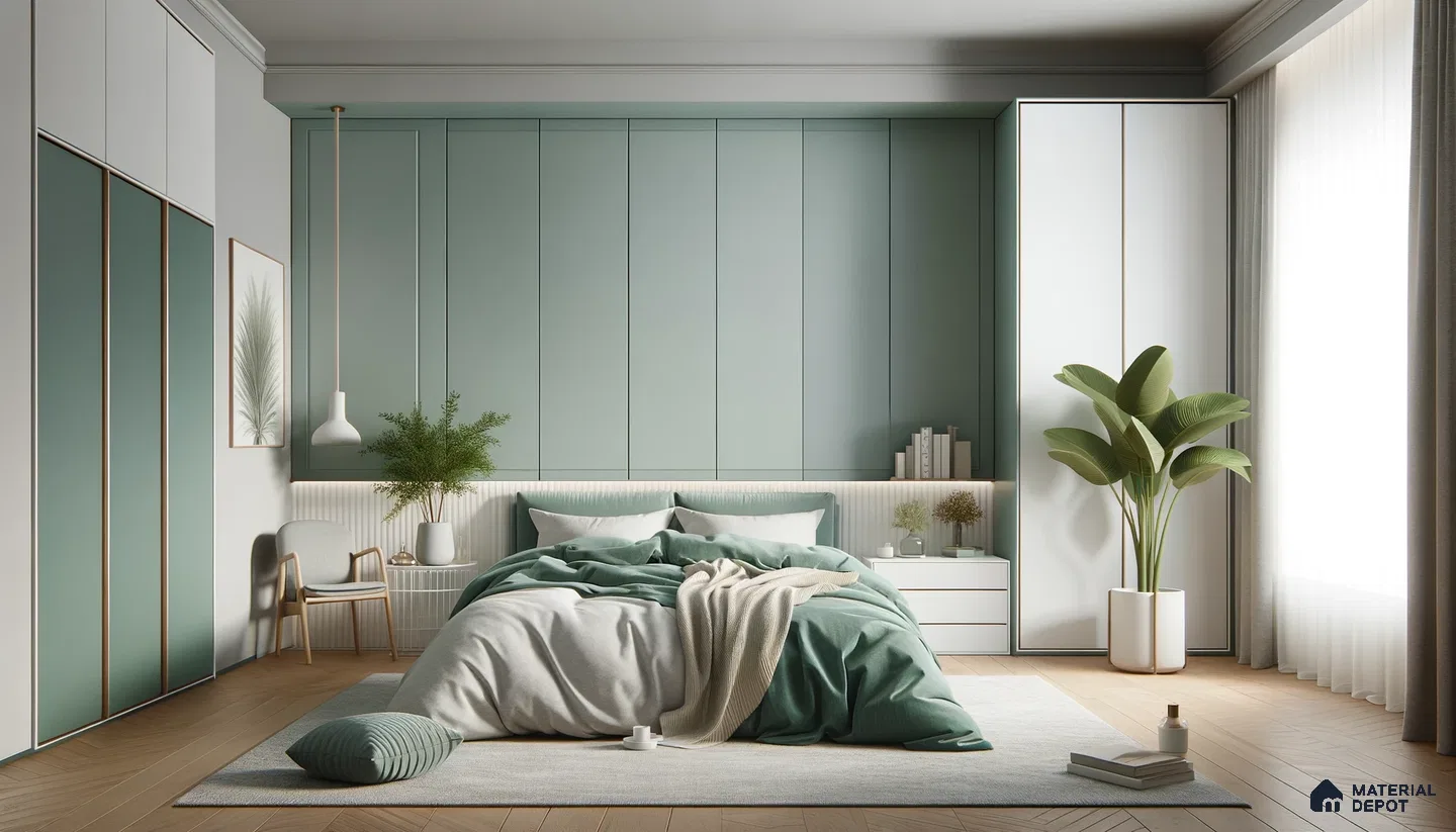 Modern Serenity in a Soothing Palette with Natural Accents | Material Depot