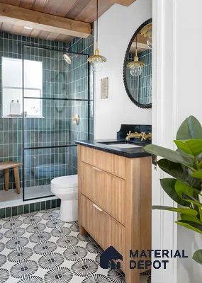 Modern Tranquility: A Study in Bathroom Elegance | Material Depot