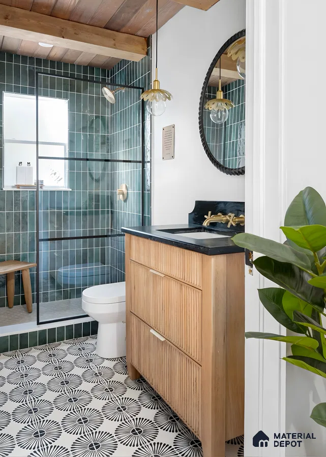 Modern Tranquility: A Study in Bathroom Elegance | Material Depot