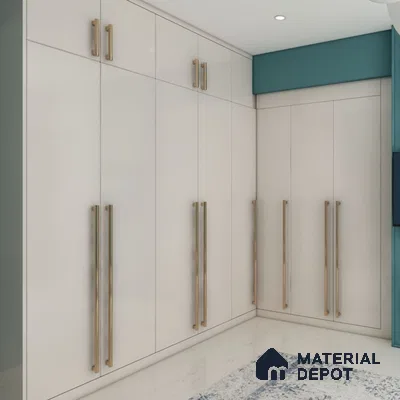 Contemporary Walk-In Wardrobe
