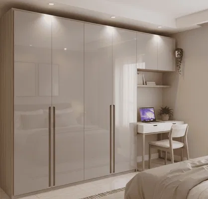 Closeup application image of Modern Wardrobe Designs
