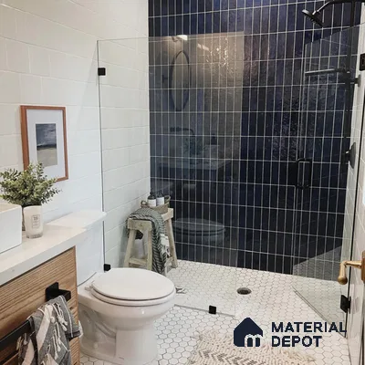 Monochrome Chic Contrast and Elegance in Bathroom Design | Material Depot