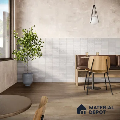 Natural Harmony Cozy Dining Retreat with Earthy Tones | Material Depot