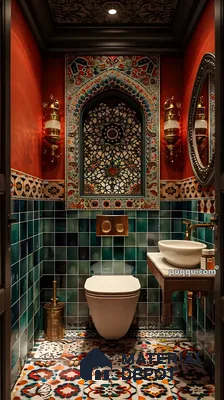 Opulent Moroccan-Inspired Bathroom Retreat | Material Depot