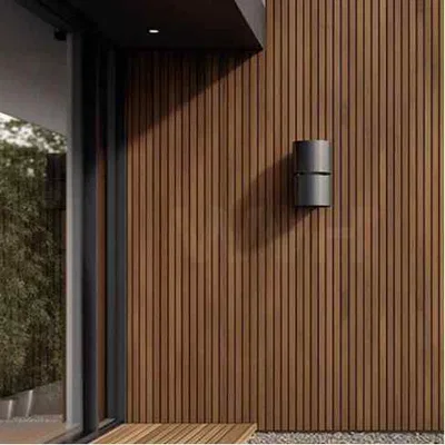 Closeup application image of WPC Louvers