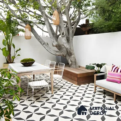 Outside Materials With Subway Tiles | Material Depot