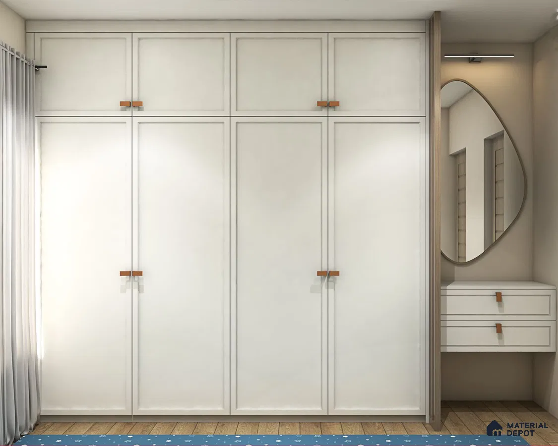 Modern White Wardrobe