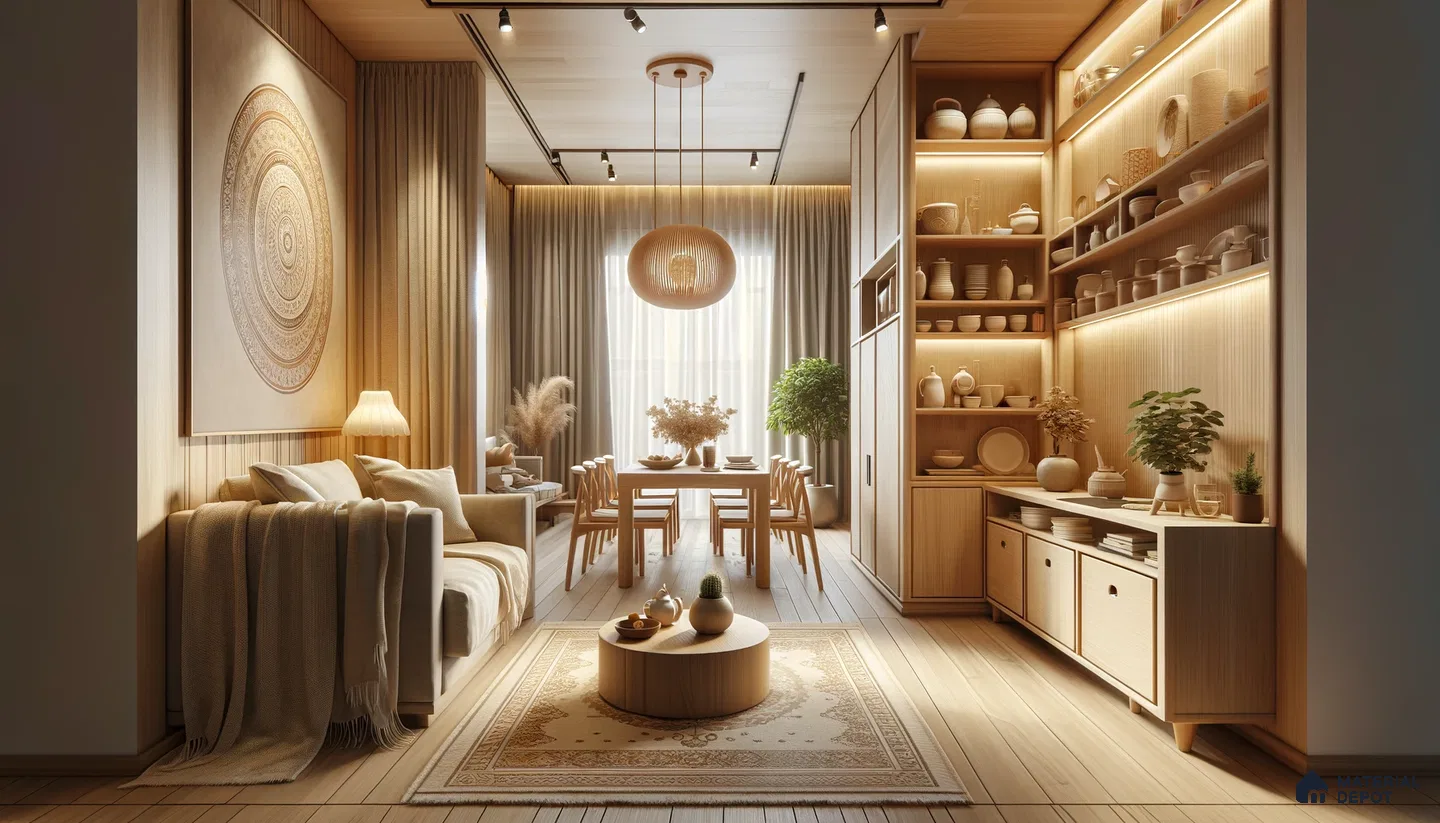 Radiant Harmony of a Traditional  Design and Subdued Elegance | Material Depot