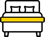 Icon illustration of Bedroom