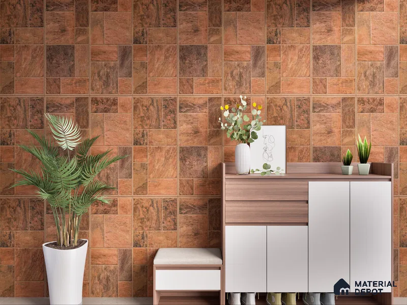 Stone Look LM 01229 8 ft x 4 ft Texture Finish Decorative Laminate - 1 mm | Suitable for TV Unit, Wardrobe, Kitchen Cabinets
