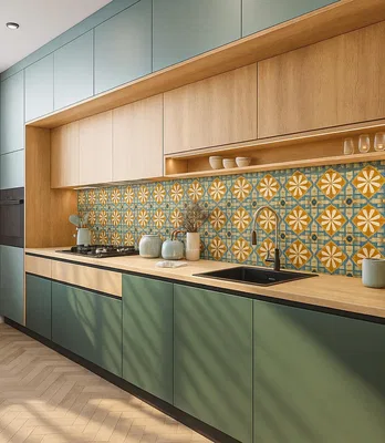 Application image of Scandinavian Style Kitchens