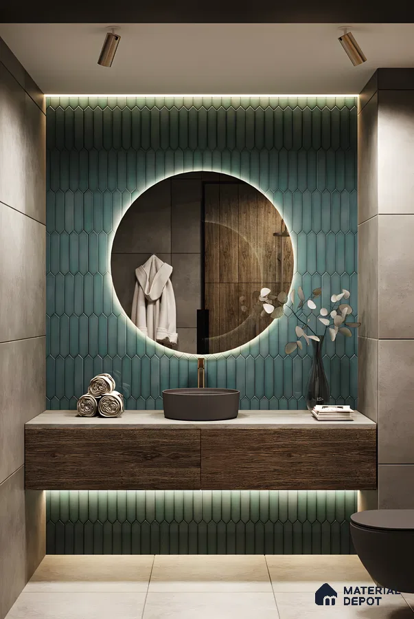 Serene Sanctuary: A Modern Bathroom Retreat | Material Depot