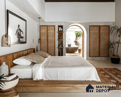 Serene Sanctuary: A Study in Natural Elegance | Material Depot