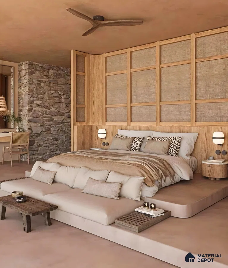 Serene Slumber in a Natural Haven | Material Depot