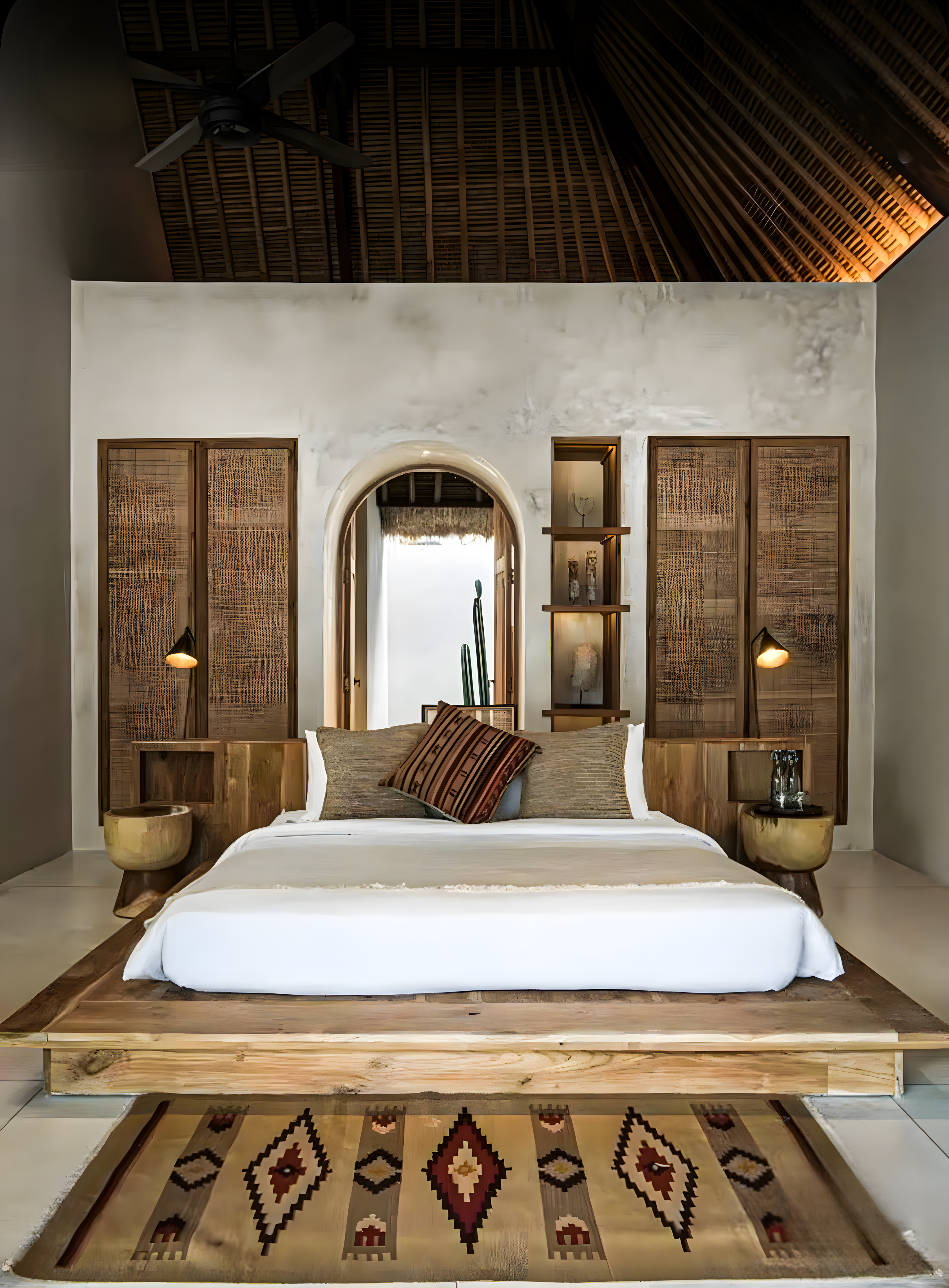 Serene Tropical Bedroom Oasis | Material Depot