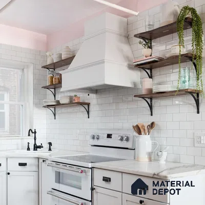 Serene White Haven A Light-Infused Contemporary Kitchen Retreat | Material Depot