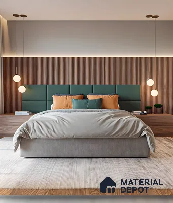 Serenity in Slumber: A Modern Bedroom Oasis” | Material Depot