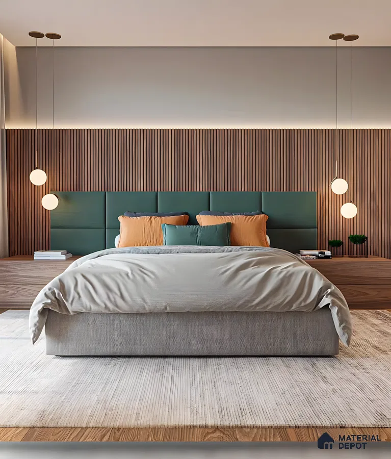Serenity in Slumber: A Modern Bedroom Oasis” | Material Depot