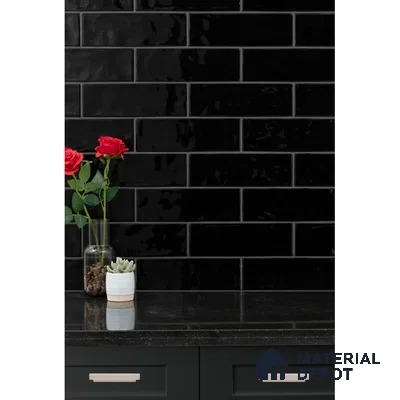 Simple Calm A Black Bathroom Escape | Material Depot