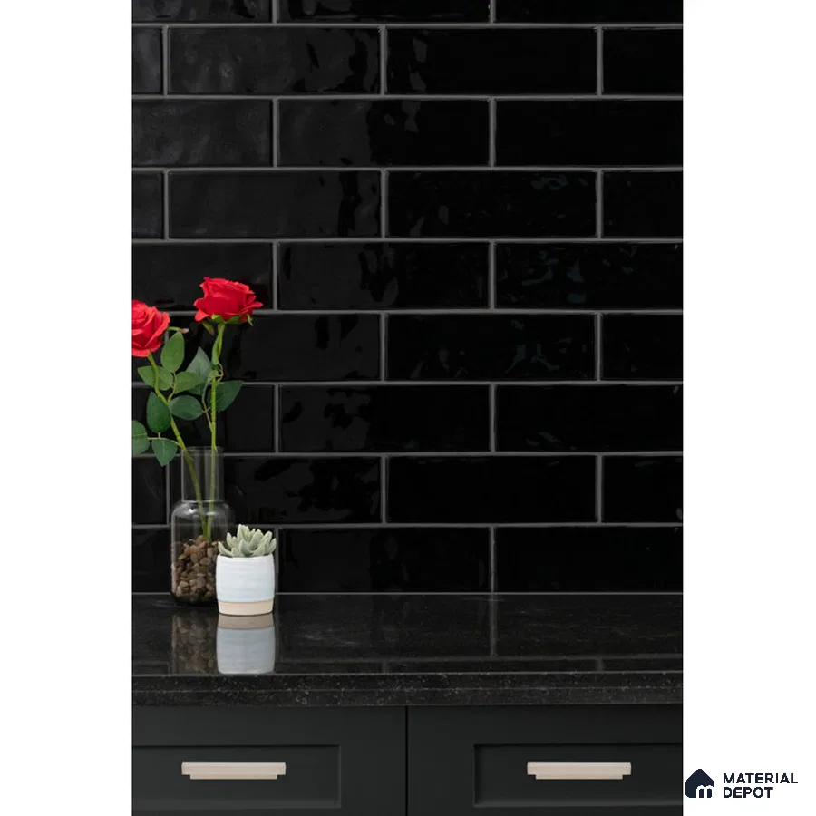 Simple Calm A Black Bathroom Escape | Material Depot