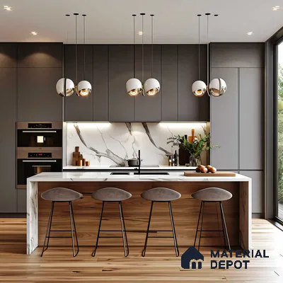 Sleek Elegance: Modern Kitchen Design. | Material Depot